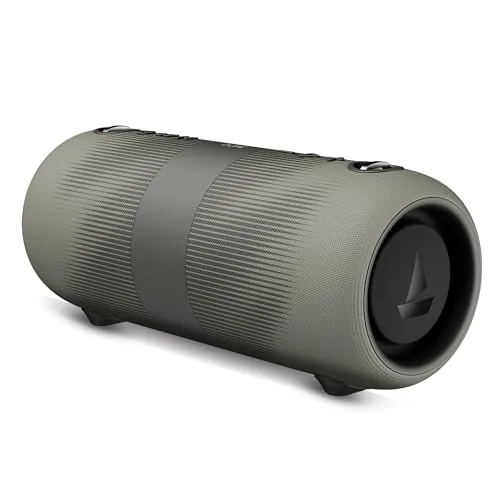 boAt Stone 1200 Pro, 60W Signature Sound, 76.2mm Drivers, TWS,7.5H Battery, Built-in Mic, Carry Strap,IPX6, Bluetooth Speaker, Wireless Speaker, Porta