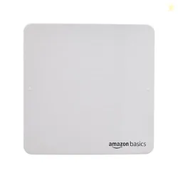 Amazon Basics Axial Fan 6 | 22W | 7 Blades | 135 mm Sweep | 7.5 dB Low Noise | Window Mount | Wall Switch Control | White Plastic Body