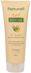 Naturali Hydrating Co-Wash Shampoo & Conditioner with Aloe Vera, Banana & Oat Flour | Cleanses & Conditions in One Step | Strengthens & Hydrates &| Su