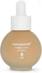 Mamaearth Hydra-Glow CC Serum with Vitamin C & Hyaluronic Acid - Peach - 30 ml | Hydrates Skin | Natural Coverage| SPF 30