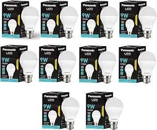 Dura Saver 9W Bulb, B22 LED Bulb Base For Home & Office, 1 Year Warranty, Energy Efficiet, 6500K Cool Daylight (Pack of 10)