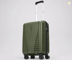 Aristocrat Airpro 8-Wheel Cabin Size Hard Case Trolley Bag, Ivy Green