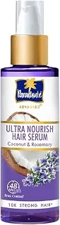 Parachute Advansed Ultra Nourish Hair Serum | Coconut & Rosemary | 48 Hr Frizz Control | 10X Strong Hair | 100ml