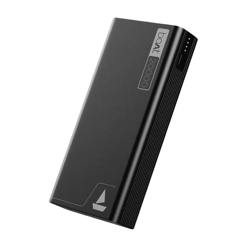 boAt 20000 mAh 22.5 W Slim Power Bank (Carbon Black, Lithium Poly...more