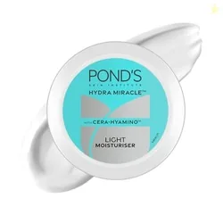 POND'S Light Cream Moisturiser with Cera-Hyamino for 5X Dryness Repair for Ultimate Soft, Smooth Skin|Lightweight, for all skin types, 200ml (Pack of
