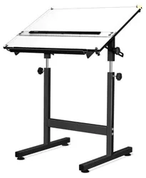 AS Drawing & Drafting Table - Scholar (Without Board) Drafting Table Stand with Adjustable Height and Angles, Ideal for Architects, Engineers, Designe
