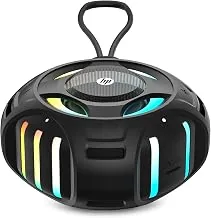 HP S305 Wireless Bluetooth Speaker (A20QDAA) | RGB LED Lights | Bluetooth 5.3 | IPX7 Waterproof | 20-Hour Playtime | Built-in Mic | USB-C Charging | V