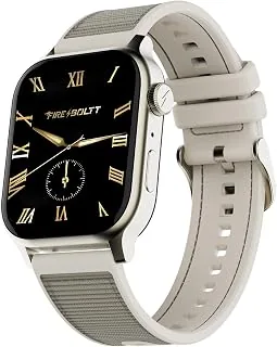 Rise Force Smart Watch 1.85 Display, NylonFluoroelastomer Hybrid Strap, Rotating Crown, Bluetooth Calling, Dual Button Control, Metal Body Smartwatc