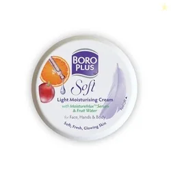 BOROPLUS Soft Light Moisturising Cream|Light & Non-sticky|Provides 24 hour moisturisation | For Soft Fresh Skin 300 ml