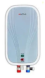 ACTIVA Volcano 3L Instant Water Heater Geyser | 3000W ISI Marked Copper Heating Element | 304L Stainless Steel Tank with Anti-Rust Coating | Auto Cut-