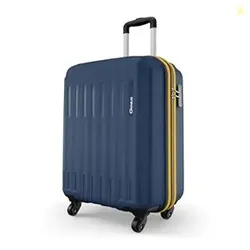 Cabin Genius Alley 55cm Trolley Bag Hard Case Polypropylene, 4 Spinner Wheels, 360 Degree Wheeling Carry on Luggage, Travel Bag, Suitcase for Travel,