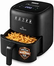 INALSA Air Fryer 3.5L,1400W,Non Toxic, Digital Air Fryer,NutriFry 3.5