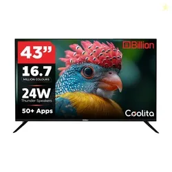 Billion 109 cm (43 inch) Full HD LED Smart Coolita TV 2026 Edition 43FHDCDBEE5B