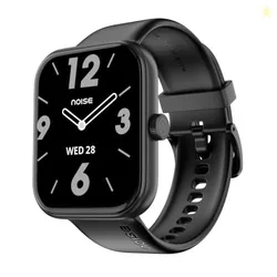Noise ColorFit Pulse Air Square Dial Smartwatch with BT Calling, 1.85" TFT Display, Lightweight 45g Design, Heart Rate & Step Tracking, Multi-Sport Modes, Find My Phone, Water Resistant (Jet Black)