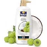 Parachute Advansed Protein Shampoo with Coconut Milk & Amla | Up to 48 hr Shine | Ultra Shine | Protein Lock Technology | Paraben free | For Men & Wom