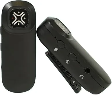 Xtreme Acoustics XAWL303 UHF Wireless Single Channel Collar Microphone for Mobile and Camera Recording with Monitoring for YouTube, Singing, Vlogging,