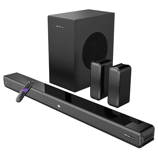 ZEBRONICS Juke Bar 9510WS PRO Dolby 5.1 CH Wired Speaker 600W Dolby Audio