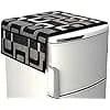 FACTCORE Fridge Cover For Top (21 X 39 Inches) (Black Box)