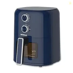 Havells Prolife Brio Air Fryer 4.2 L| Aero Crisp Technology for Air Circulation| See Through Window| Non-Stick Silicon Coated Basket| Adjustable Tempe
