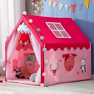SANGANI Kids Play Tent House for 3-13 Year Girls&Boys Multi Color. (Queen Pink), Tent House Theme SANGANI Kids Play Tent House for 3-13 Year Girls&Boy
