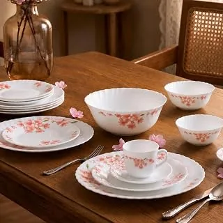 Microwave & Dishwasher Safe, Bone-Ash Free, Crockery Set for Dining & Gifting, Break-Resistant, Lightweight, Made in India