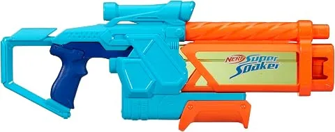 Nerf Super Soaker Mega Dunk-Fill Water Blaster | Easy Instant Fill Tank | Just Dunk & Go | 1005 ml (1.005 l) Tank | Pichkari for Outdoor Water Games |