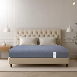Florance Orthopedic Mattress with 7 Zone Air Gel Memory Foam, Medium-Firm, Pressure Relief, Oeko Tex Certified Fabric, Zero Partner Disturbance, King