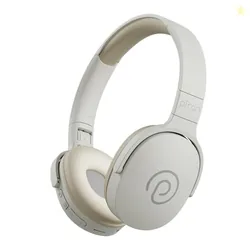 pTron Studio w/ 60Hrs Playtime, Wireless Over-Ear Headphones with HD Mic, Dual-Device Pairing, Immersive Sound, 40mm Drivers, BT5.4, 3.5mm Aux Port, T