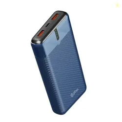 pTron Dynamo Surge 20000mAh 22.5W Fast Charging Power Bank, Supports VOOC/Wrap/Dash USB Charging, 20W PD Fast Charging, 3 Outputs, 1 Input & Multiple
