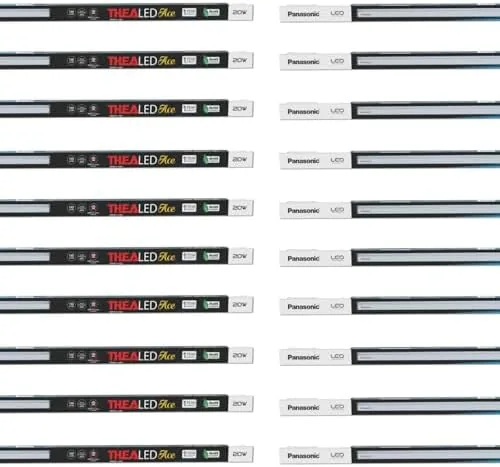 Panasonic 20W TheaLED Batten Tube Light for Living Room & Bedroom, Energy Efficient Batten for Home, 6500K Cool Day Light, Pack of 10