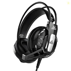 Ant Esports H520W Smartchoice Gaming Headset with Mic, Wired 3.5mm Over-Ear, 50mm Bass Drivers, Noise Isolating, Lightweight Comfort, Multi-Platform (