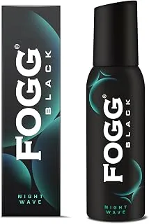 Black Night Wave |No Gas| Long Lasting Perfume Deodorant Spray for Men & Women-120 ML