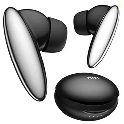Mivi DuoPods Vibe | Dual Connectivity Ear Buds Wireless | Clear HD Calls | 5.3 Bluetooth Earphone Wireless | 13mm Drivers | 60 Hours Playtime | Made i