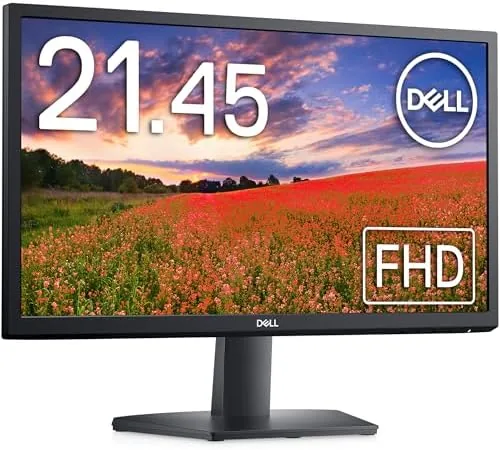 Dell SE2225H 22" (55.88 cm) FHD Monitor 1920x1080 Pixels, Refresh Rate 60Hz, VA Panel, 5-Year warranty, Brightness 250 cd/m, Contrast Ratio 3000:1,