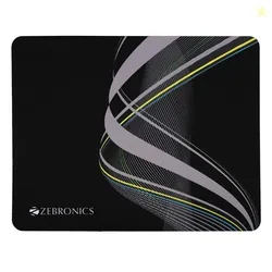 ZEBRONICS MSP-X1 Mouse Pad, for Speed and Precision Operation, Smooth Cloth Surface, Roll and Go, Optimised for All Mouse Sensors, Anti Slip Rubber Ba