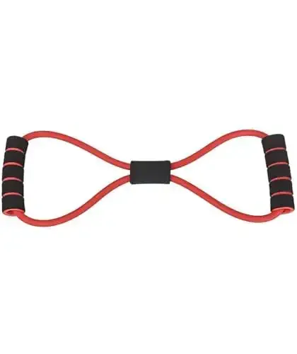 Professional Figure 8 Resistance Band for Yoga & Strength Training - Shoulder Stretch, Chest Expander & Workout Loop - Home Gym Equipment for Men & Wo