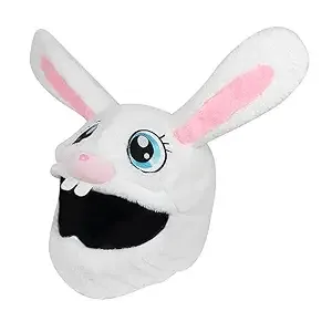 Helmet Cover Sleeve for Full Face Helmets Motorbike Plush Funny Helmet Cover Rabbit | Helmets for Men | axor Helmets for Men Helmets ||