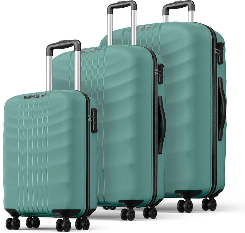 Magnum by Safari Hard Body Set of 3 Luggage 8 Wheels - LIFT 55/66...more