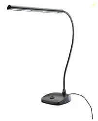 Konig & Meyer 12296-000-55 LED Digital Piano Lamp, Black