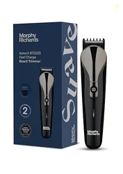 AstonX BT2220 cordless beard trimmer for men|2-hr Fast USB Charging| 11 Settings-Single Comb|2-Yr Warranty|Travel friendly body trimmer|Removable & Wa