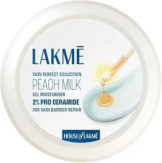 Lakme Peach Milk Pro Ceramide Moisturizer with Vitamin E for Deep Moisturizing and Skin Strengthening | With Skin Conditioner| For Dry, Normal & Sensi