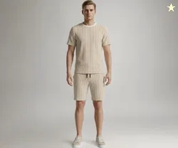 Dollar Men Co-Ord Set | Polyester Shorts + T-Shirt | Regular Fit, Quick Dry & Breathable | Gym, Casual & Sportswear | Pack of 1