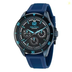 NCT Windrose Men Black Round Dial Analog Watch - NAPWRS401