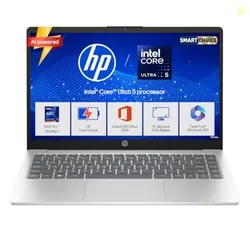 HP 15 Smartchoice, Intel Core Ultra 5 125H 12 TOPS, 24GB DDR5 (Upgradeable) 1TB SSD,Anti-Glare, FHD, 15''/39.6cm,Win11, M365*Office24, Silver, 1.65kg, FD1458TU, FHD Camera w/Shutter, Backlit AI Laptop