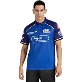 Skechers Mumbai Indians 2026 Men Official IPL Fan Polyester Regular Fit Jersey