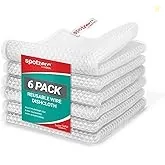 Spotzero By Milton Non-Scratch Wire Dish Cloth (Pack of 6) I Multipurpose Scrubber for Kitchen Utensils, Sinks, Counter & More I Wet and Dry Cleaning