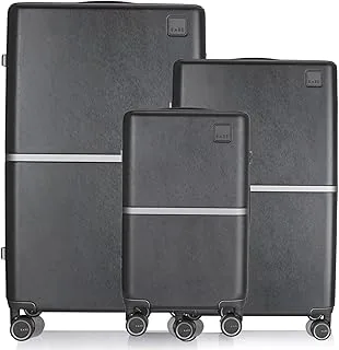 Rare Tony 3Pc Set Dark Grey Hard Trolley Bag Polycarbonate Antiscratch Travel Suitcase with 8 Silent Wheels and a Sturdy TSA Lock - Luggage for Men &