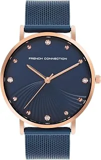 French Connection Blue Dial Analog Watch for Women -FCC01UM