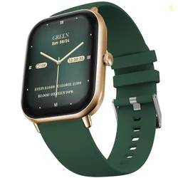 Fire-Boltt Ninja Call Pro Max Bluetooth Calling Smart Watch 2.01 HD Display, 120+ Sports Modes, Health Suite, AI Voice Assistance, SpO2 & Heart Rate Monitor Smartwatch for Men & Women - Green