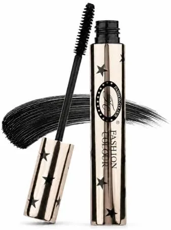 FASHION COLOUR Nourish Plump Up Super HD Waterproof Longer Lash Mascara | Aroma Formula Mascara for Long Lashes | Lightweight | Highly Pigmented Colou